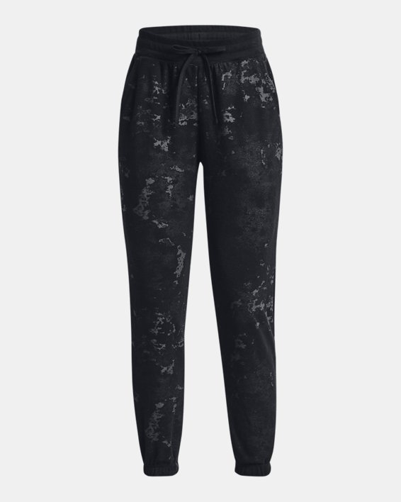 Women's UA Journey Terry Pants in Black image number 4